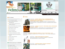 Tablet Screenshot of comune.felitto.sa.it